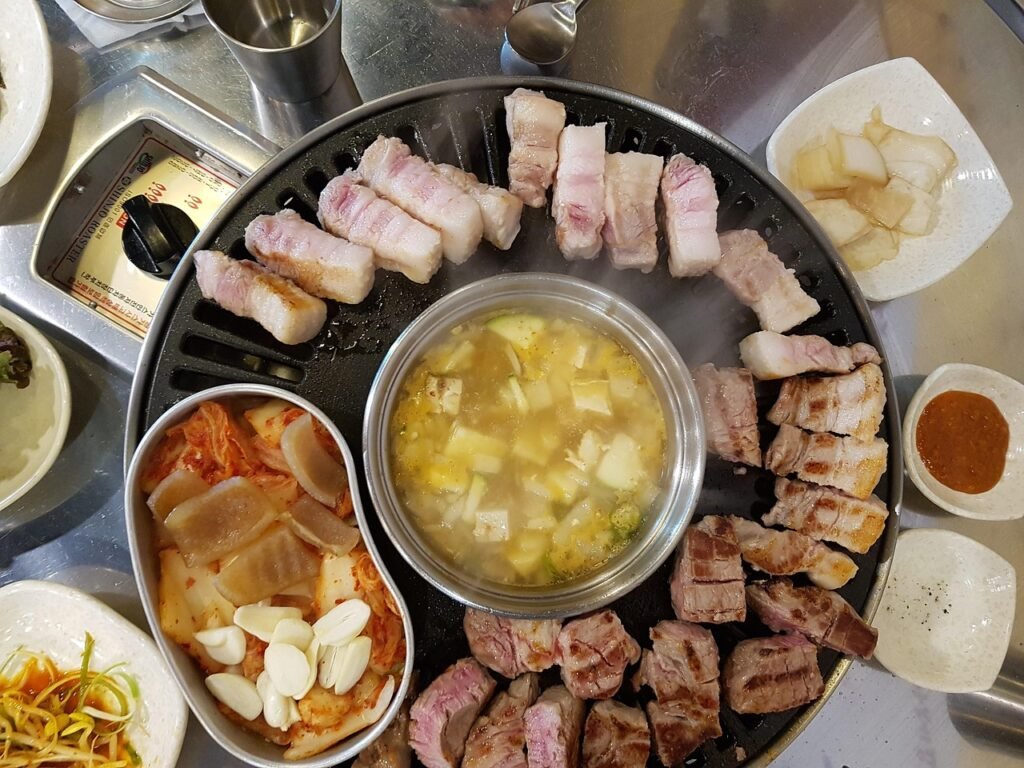 Samgyeobsal, Korean style pork bbq